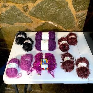 12 Fuzzy Yarns
